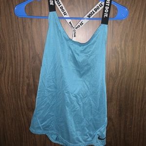 Blue Nike Tank Top